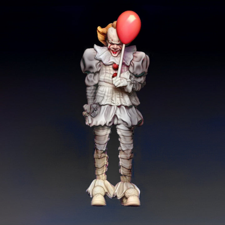 Killer Clown - 54mm Scale Digital Miniature
