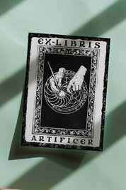 Ex Libris Artificer - Luxury Textured Paper Bookplate