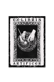 Ex Libris Artificer - Luxury Textured Paper Bookplate
