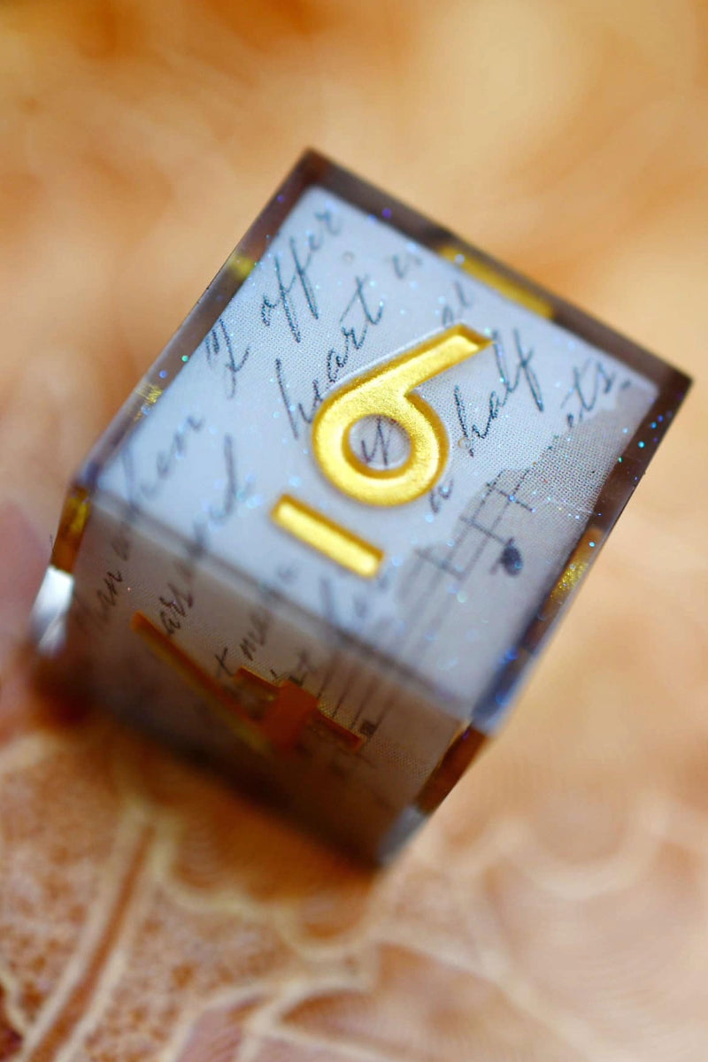 Bard's Harmony - Premium Sharp Edge Dice Set
