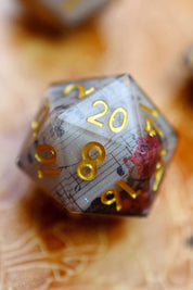 Bard's Harmony - Premium Sharp Edge Dice Set
