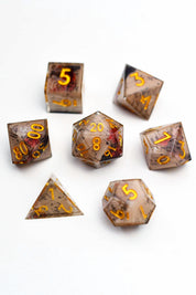 Bard's Harmony - Premium Sharp Edge Dice Set