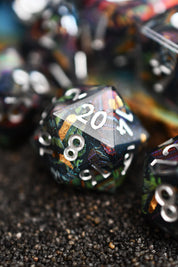 Bird of Paradise - Premium Sharp Edge Dice Set
