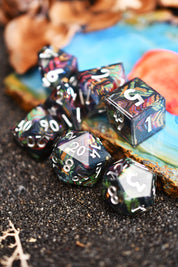 Bird of Paradise - Premium Sharp Edge Dice Set