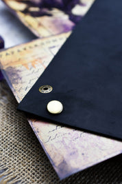 Midnight Black Handmade Dice Tray