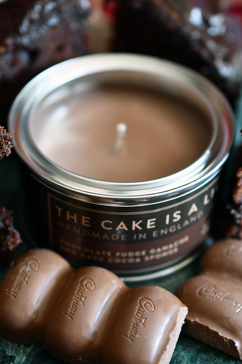 The Cake is a Lie - Gaming Candle