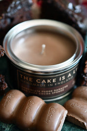 The Cake is a Lie - Gaming Candle