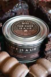 The Cake is a Lie - Gaming Candle