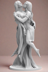 The Vampire Carmilla and Laura - Digital Miniature