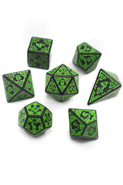 Celtic Shards - Acrylic Dice Set