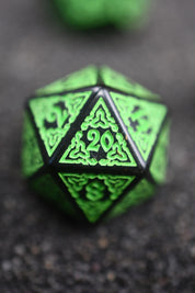 Celtic Shards - Acrylic Dice Set