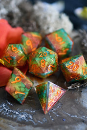 King Cobra - Premium Sharp Edge Dice Set