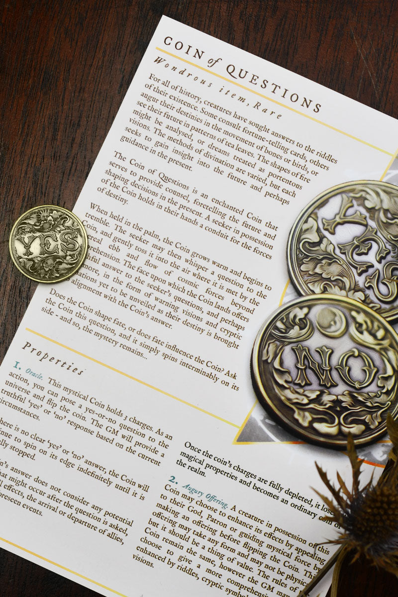 Coin of Questions
