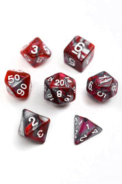 Crimson Rite - Acrylic Dice Set