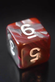 Crimson Rite - Acrylic Dice Set