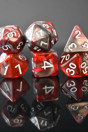 Crimson Rite - Acrylic Dice Set