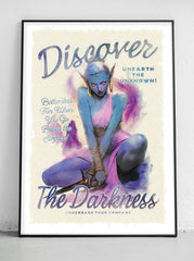 Discover the Darkness - Art Print