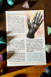 Doubleday's Glove - 2/12 Art Card