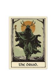 Druid - Tarot Inspired Textured Sticker