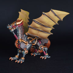 Ladon Clockwork Dragon - 32mm Scale Digital Miniature