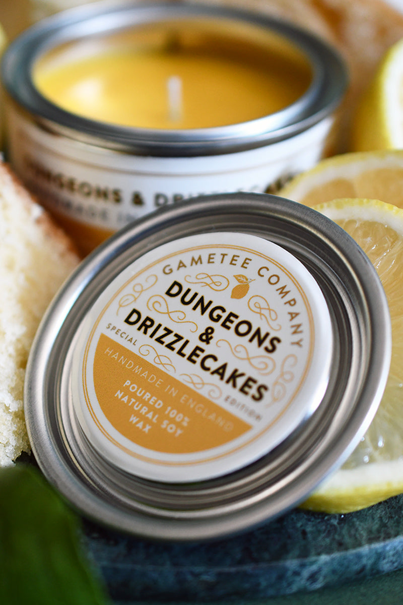 Dungeons & Drizzlecakes - Gaming Candle