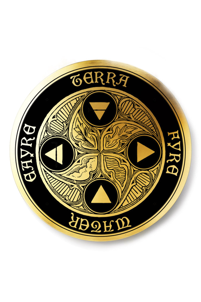 Elements of Alchemy - Metallic Gold Sticker