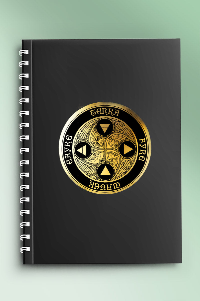 Elements of Alchemy - Metallic Gold Sticker