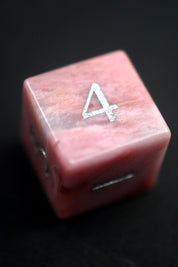Fossilised Rosewood Gemstone Dice Set