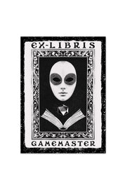 Ex Libris Game Master - Luxury Textured Paper Bookplate