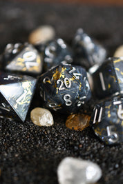 Goldrush - Premium Sharp Edge Dice Set