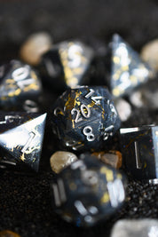 Goldrush - Premium Sharp Edge Dice Set