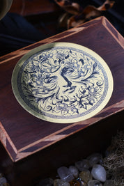 Green Man - Metallic Gold Sticker