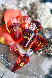 Health Potions - Resin Dice Set