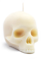 Vanilla Scented Skull Candle