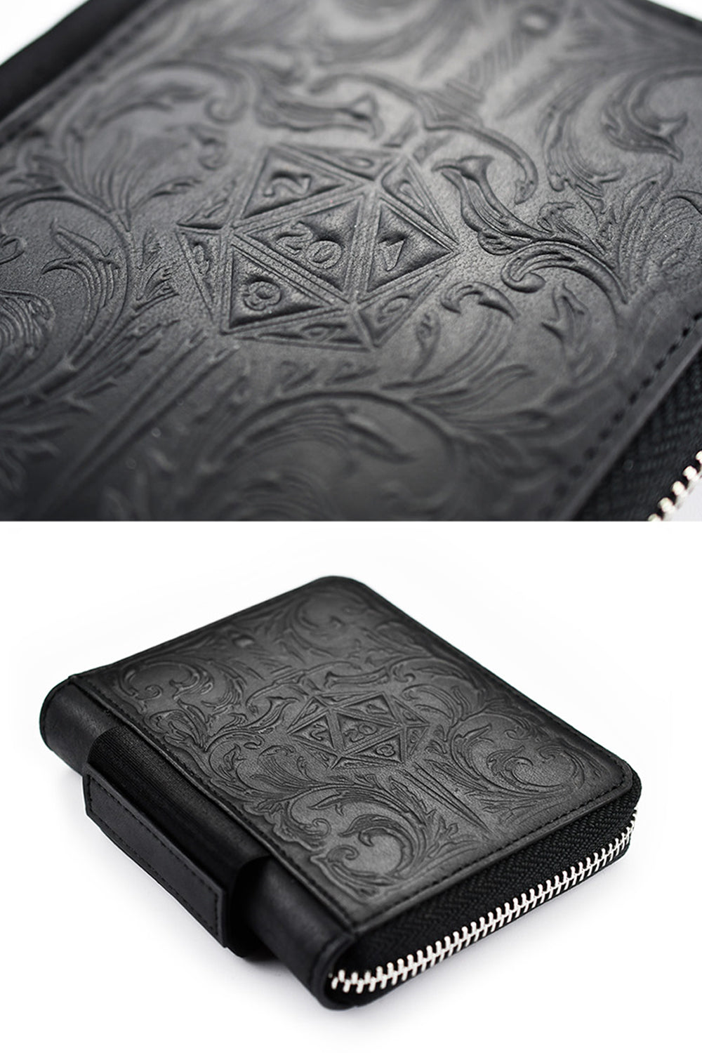 The World's Finest Wallet of Holding - Dagger & Dice Brown