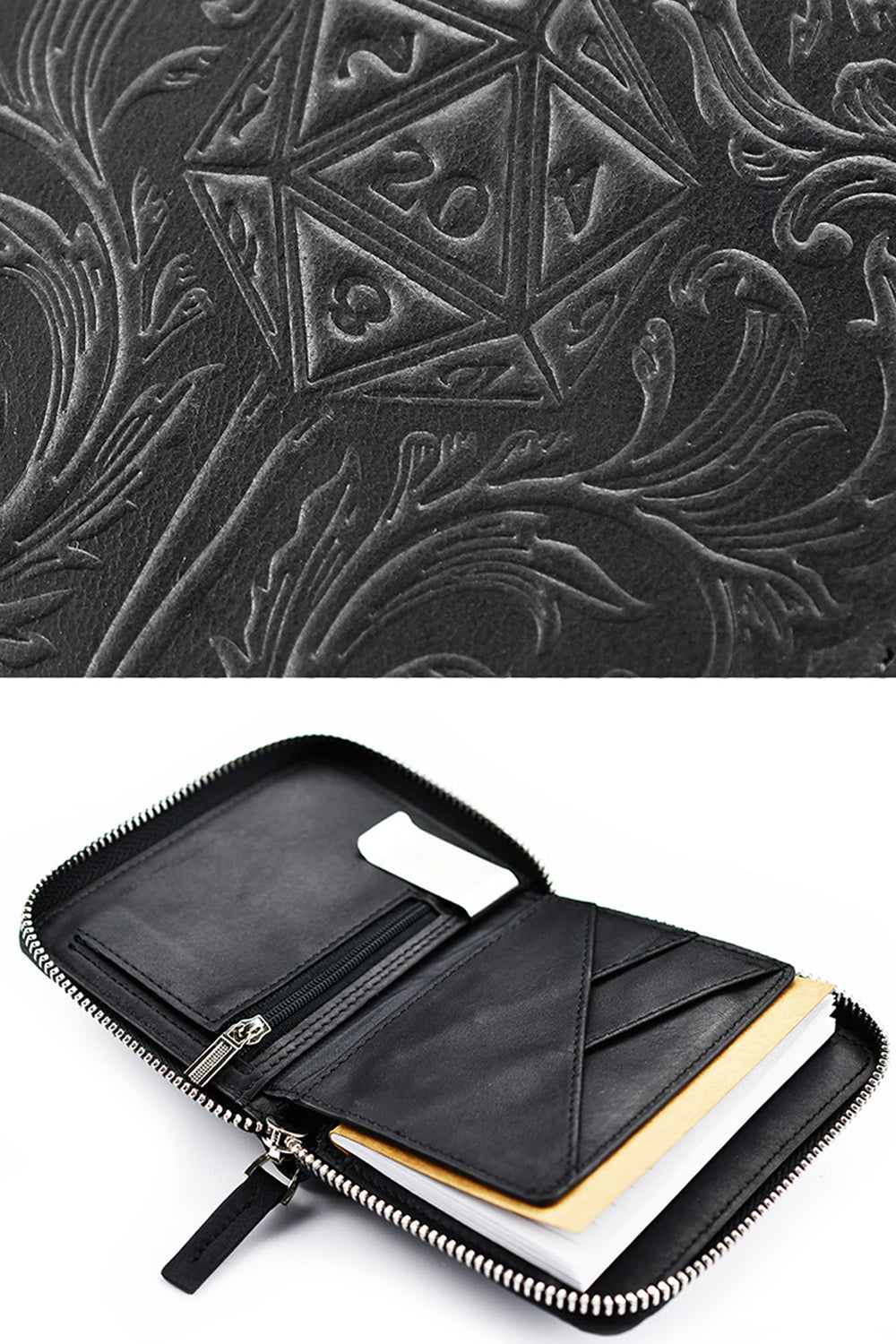 The World's Finest Wallet of Holding - Dagger & Dice Brown