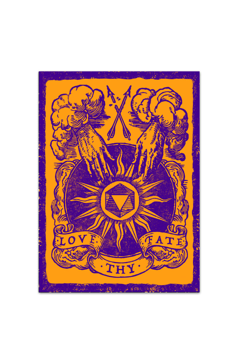 Love Thy Fate - Textured Sticker