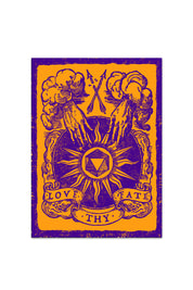 Love Thy Fate - Textured Sticker