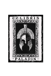 Ex Libris Paladin - Luxury Textured Paper Bookplate