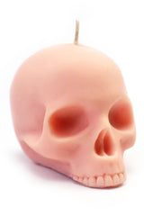 Cherry Bakewell Scented Skull Candle