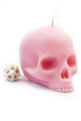 Bubblegum Scented Skull Candle