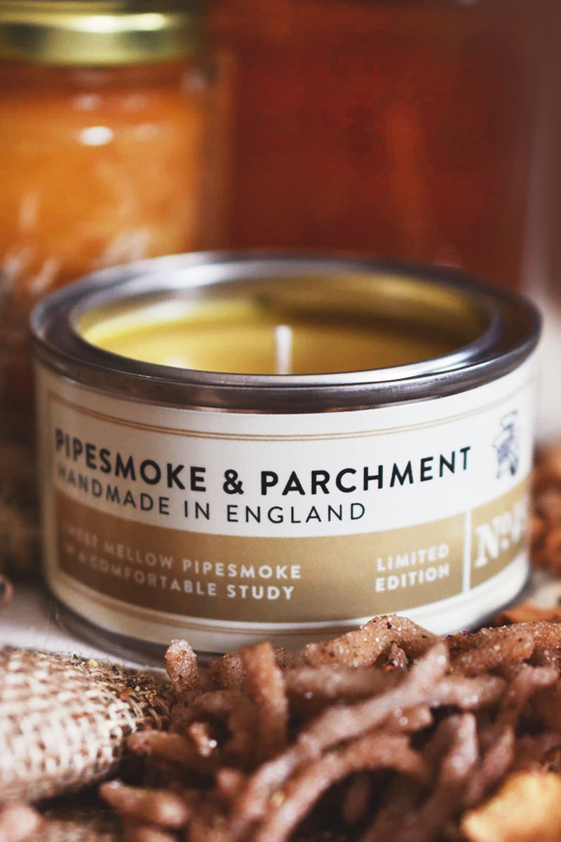 Pipesmoke and Parchment - Gaming Candle