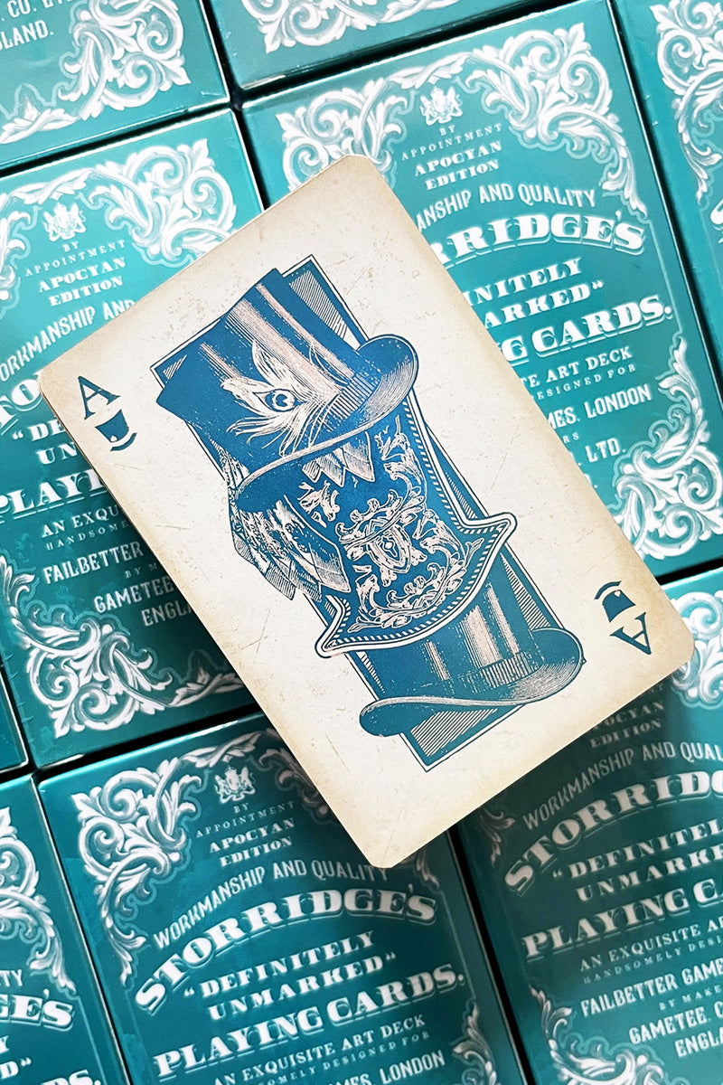 Storridge's Definitely Unmarked Playing Cards - Apocyan Edition