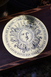 Sol - Metallic Gold Sticker