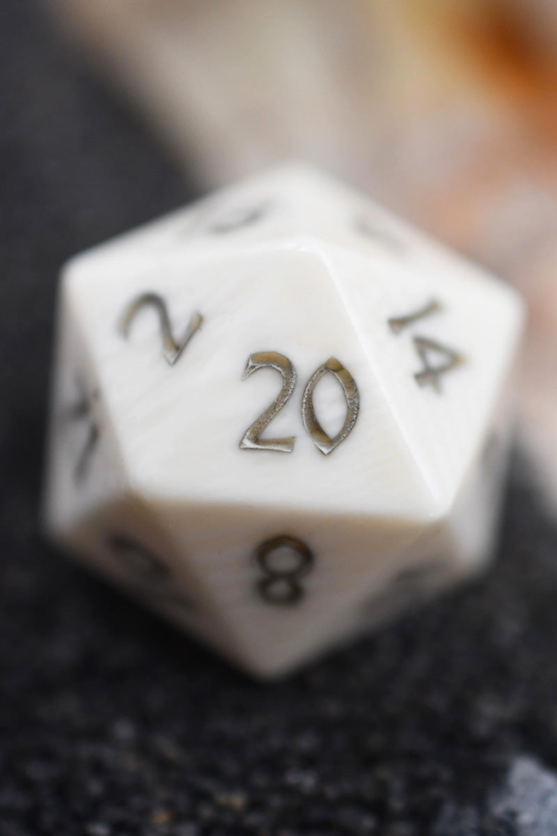 Synthetic Bone Dice Set