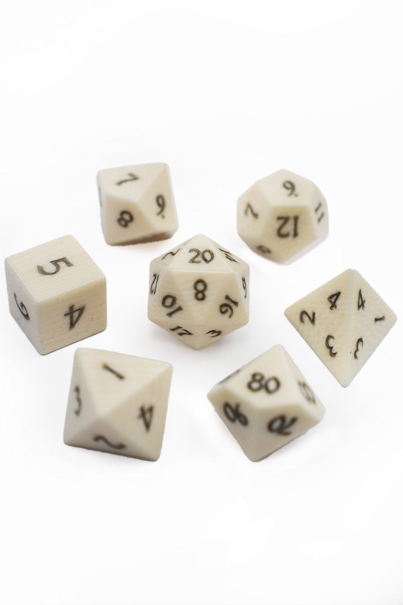 Synthetic Bone Dice Set