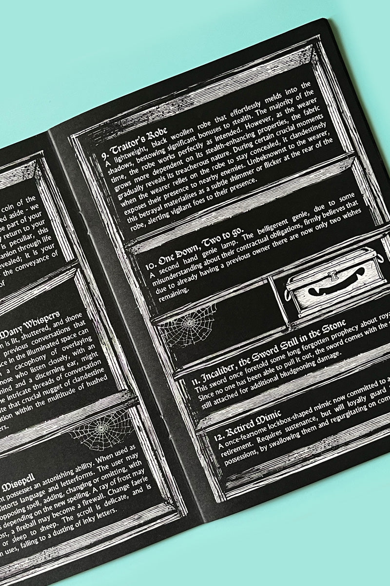 Thrifty Trades of Fey - A System-Free Thrift Shop Zine