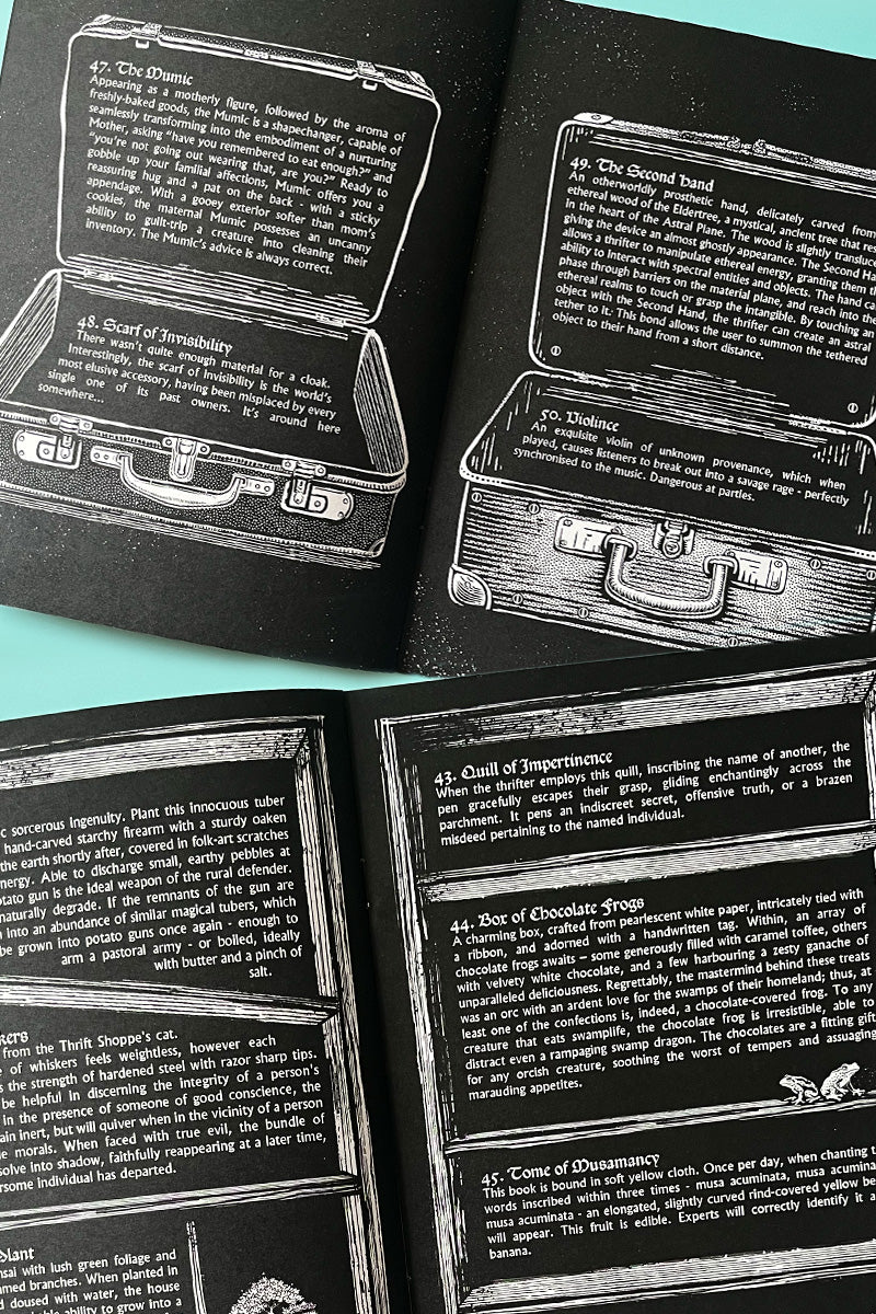Thrifty Trades of Fey - A System-Free Thrift Shop Zine