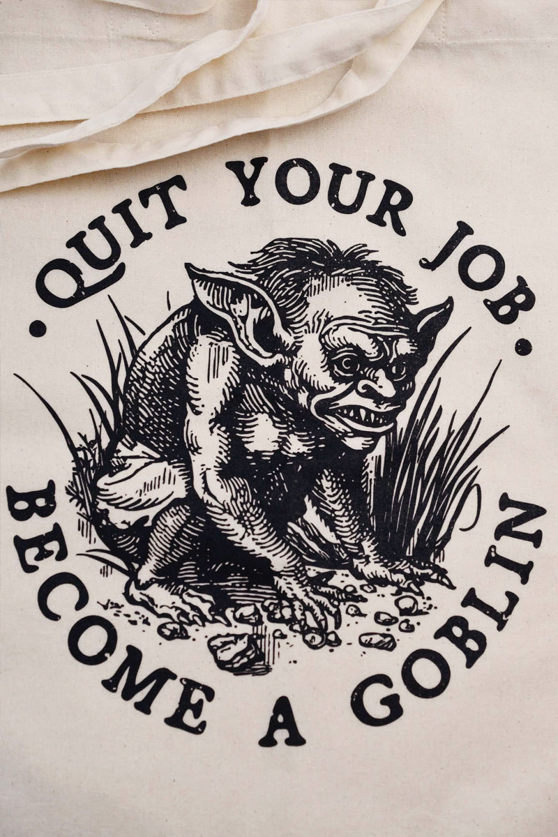 Become a Goblin Organic Cotton Tote Bag