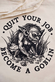 Become a Goblin Organic Cotton Tote Bag